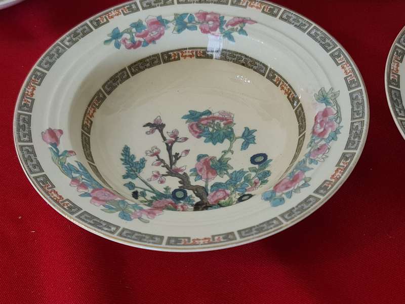 New Hall Hanley, Staffordshire England Desert set - 7 Piece set