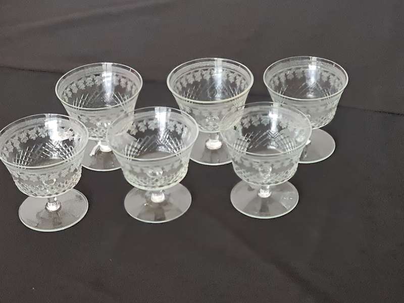 Set x6 Pall Mall Cocktail/Desert glasses