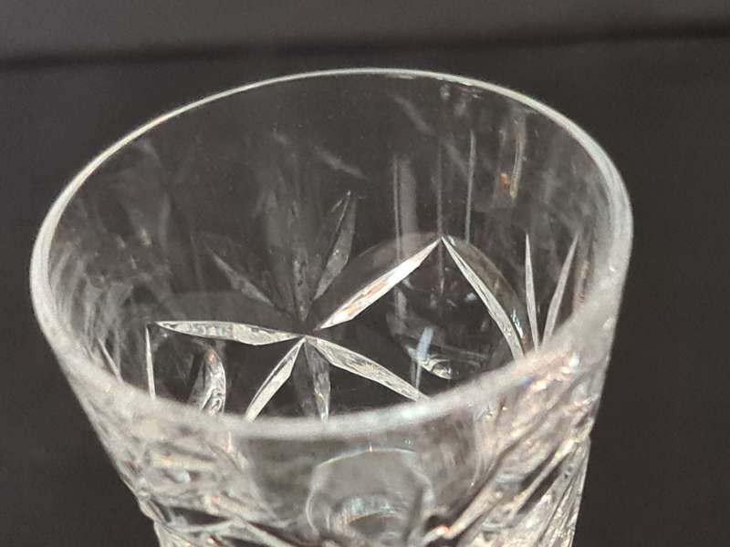 Set X4 Crystal port glasses