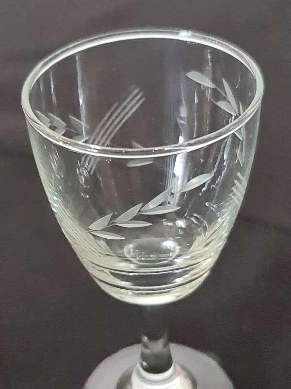 x5 Vintage Port Glasses