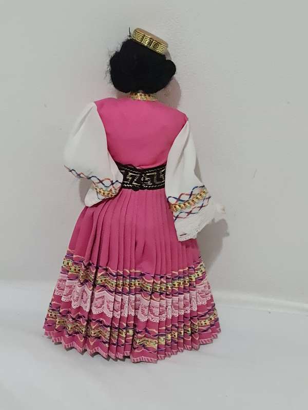 Vintage Volk Art Doll: Greece