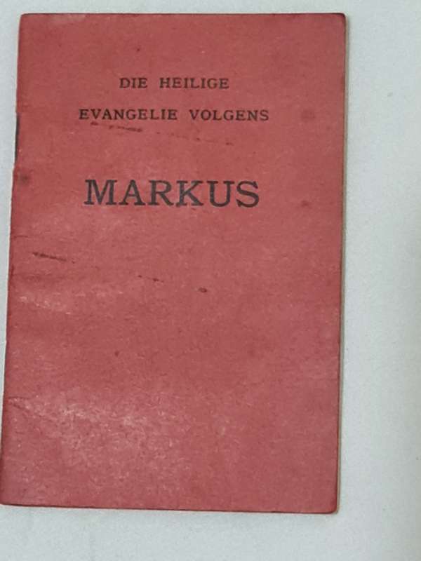 Die Heilige Evangele volgens Markus 1953