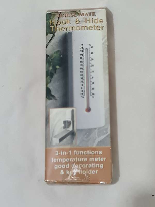 Hook and Hide Thermometer