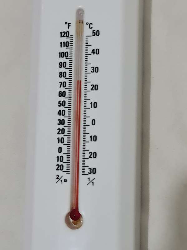 Hook and Hide Thermometer