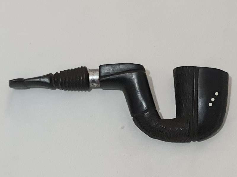 African Ebony pipe, hand made
