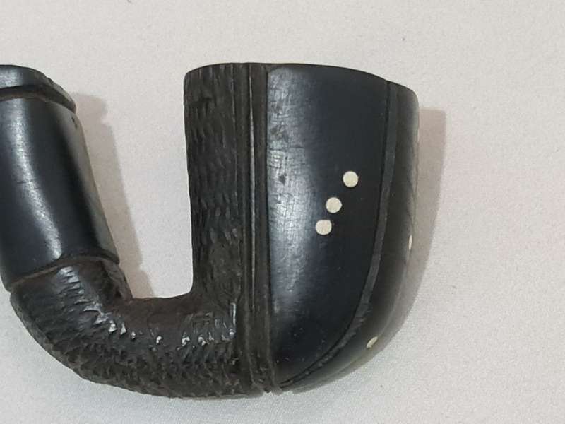 African Ebony pipe, hand made