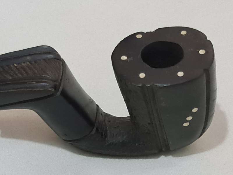 African Ebony pipe, hand made