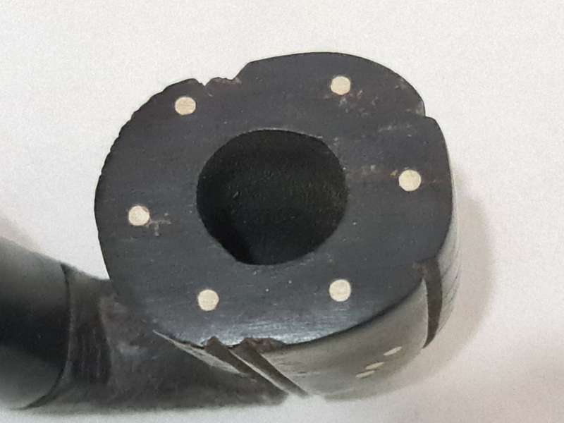 African Ebony pipe, hand made
