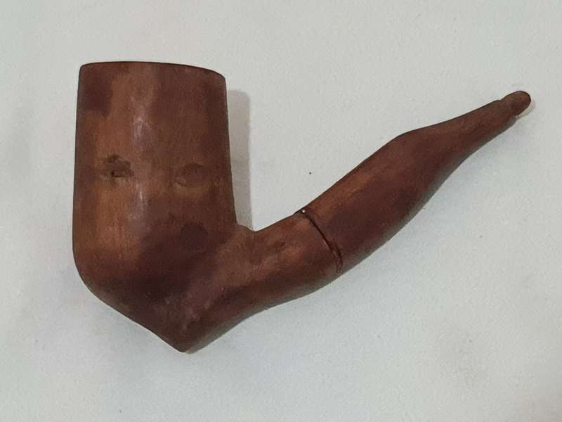 Vintage hand carved pipe
