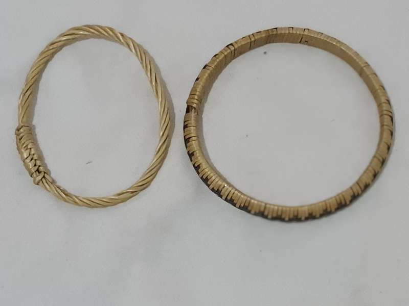 Two Woven African Bracelets