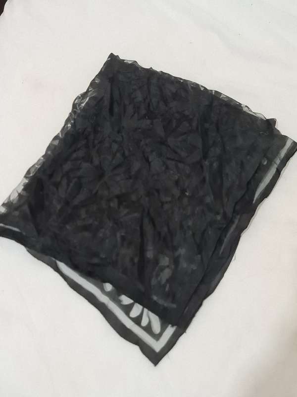Vintage Black Scarf