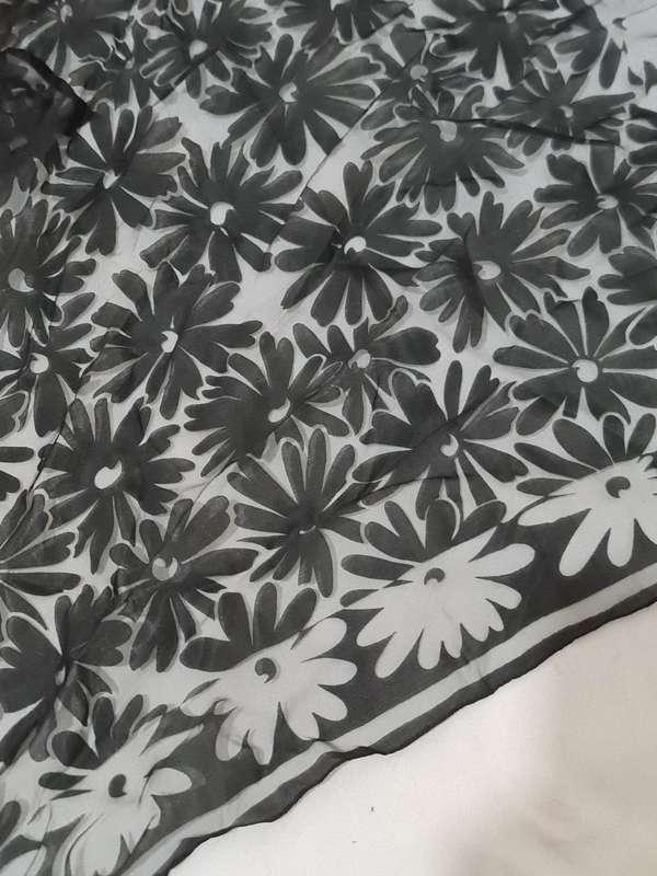 Vintage Black Scarf