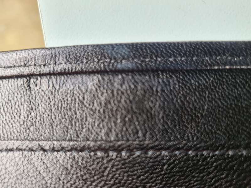 Genuine Leather Black Folder