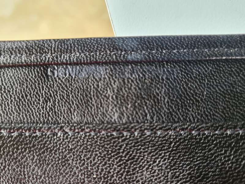 Genuine Leather Black Folder