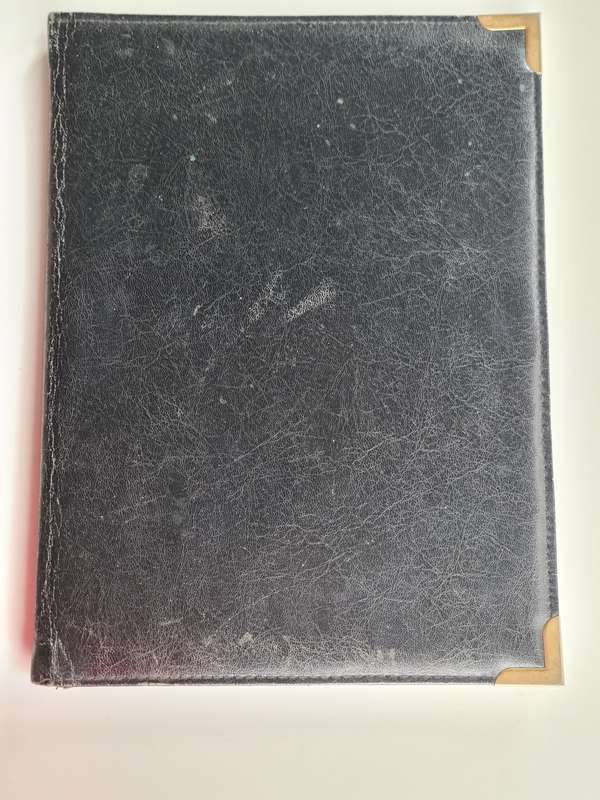 Vintage RAU Black Folder