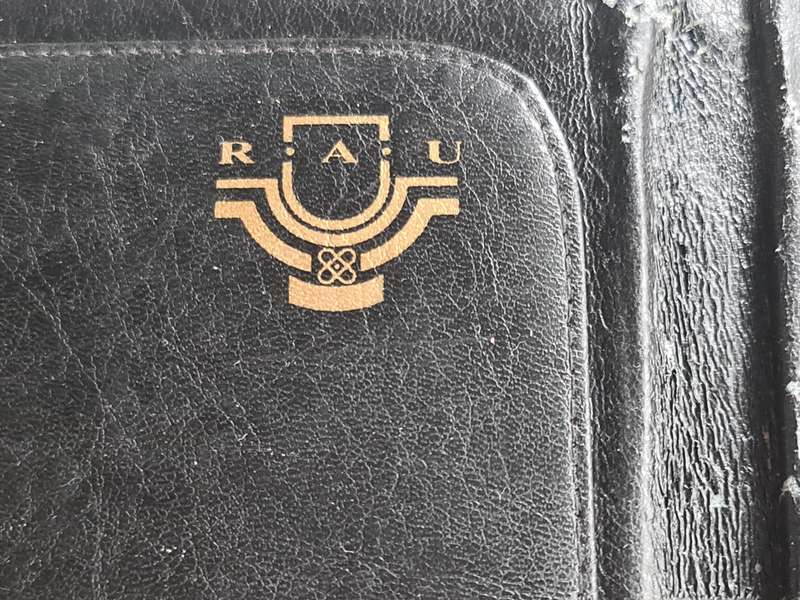 Vintage RAU Black Folder