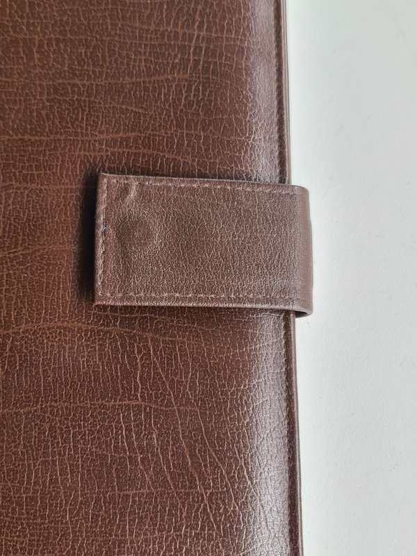 Made in RSA leather folder