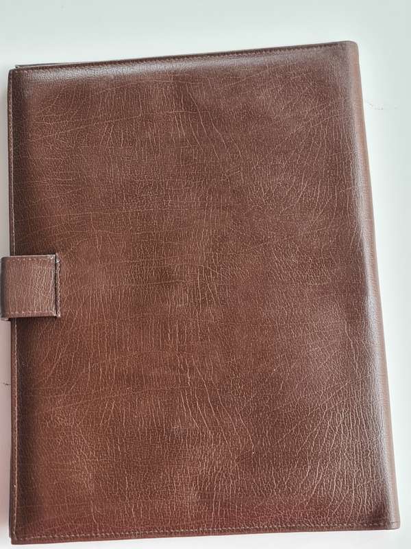 Made in RSA leather folder