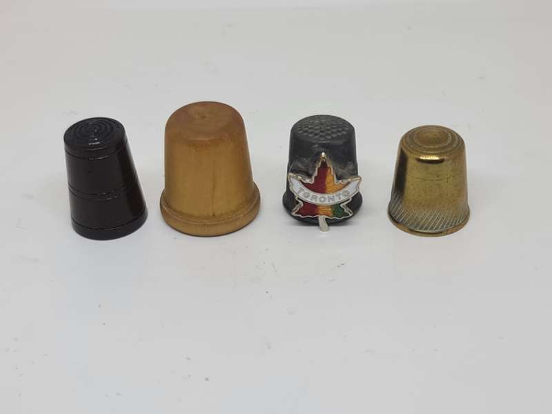 X4 Vintage Thimbles