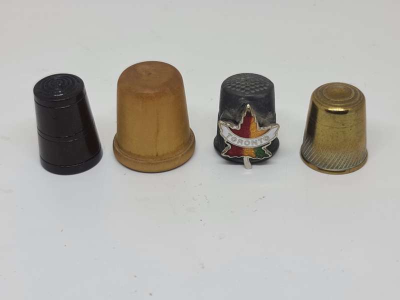 X4 Vintage Thimbles