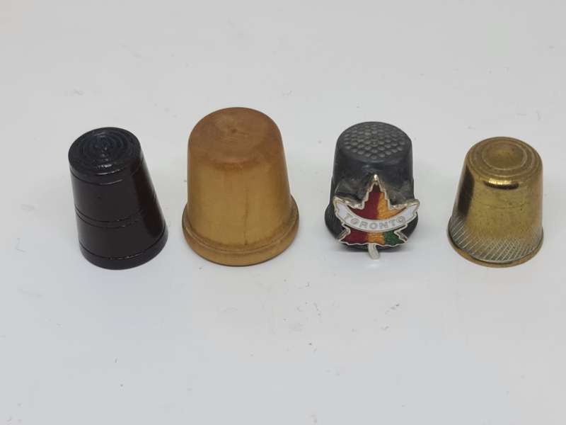 X4 Vintage Thimbles