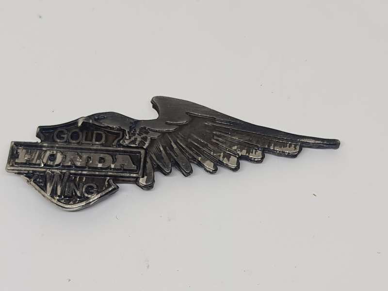 Gold Honda Wing badge