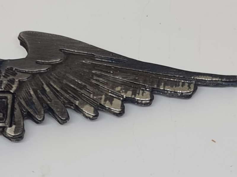 Gold Honda Wing badge