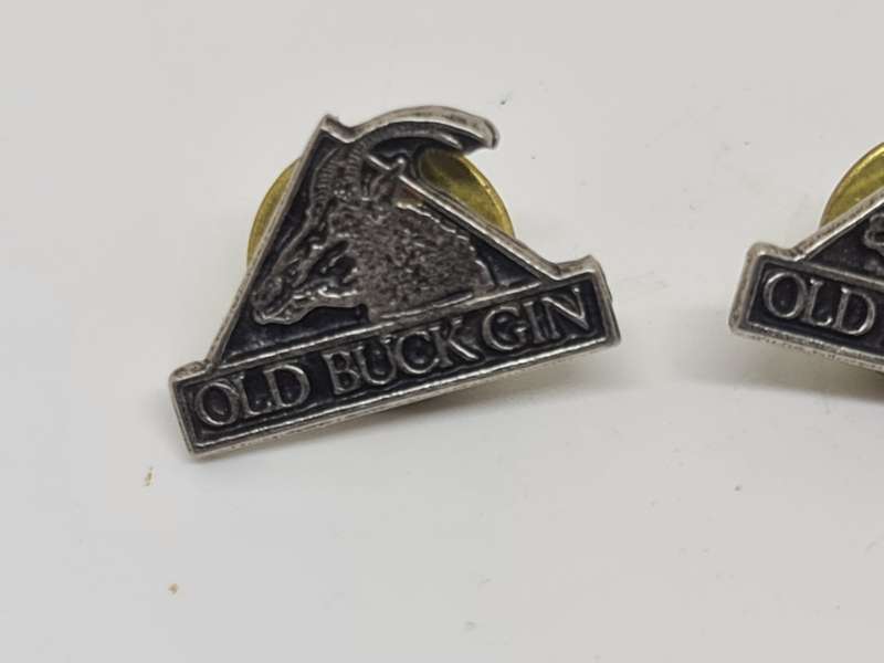 x3 Old Buck Gin pins