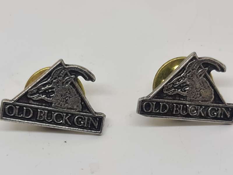 x3 Old Buck Gin pins