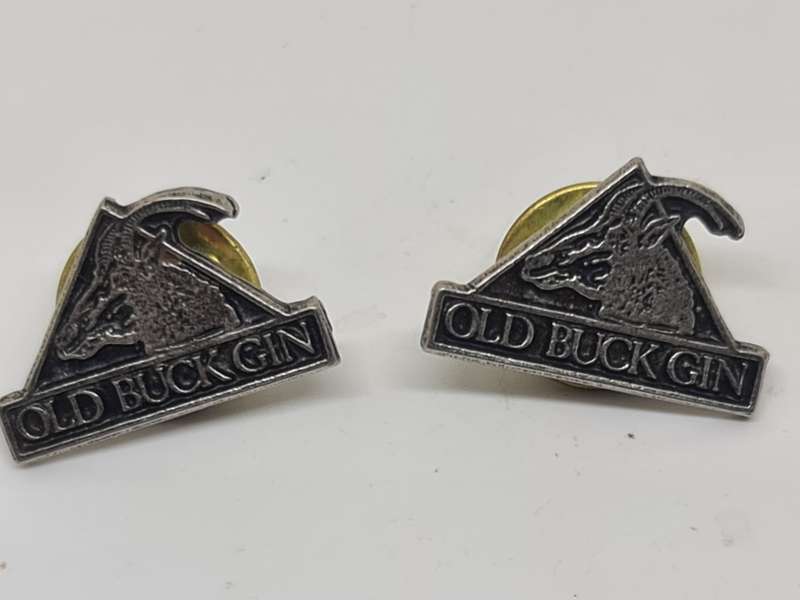 x3 Old Buck Gin pins