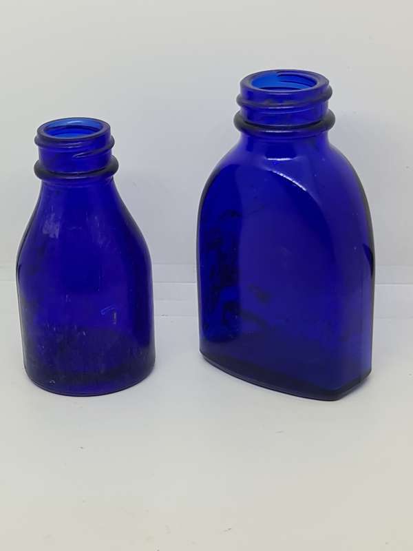 X2 Cobalt Blue Bottles