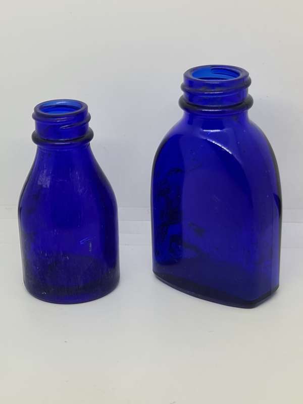 X2 Cobalt Blue Bottles