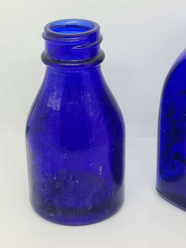 X2 Cobalt Blue Bottles