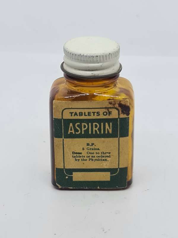 Tablets of Aspirin Bottle