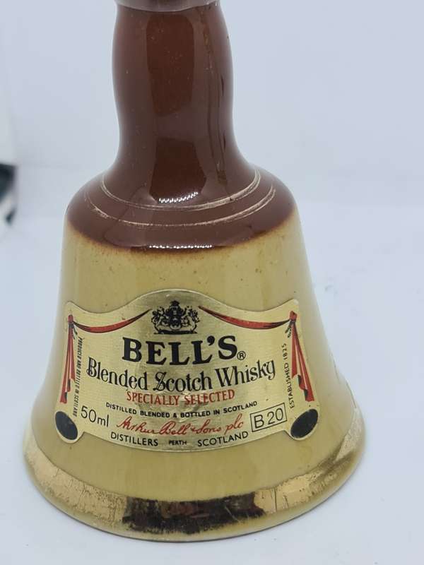 x2 50ml Empty Bells miniature bottles