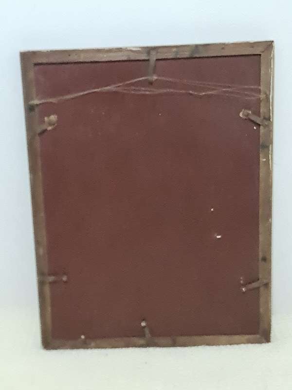 Vintage Rustic Gold Tone frame with mirror