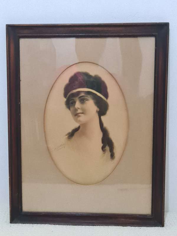 Victorian Artist B. Lichtman 1911: Print
