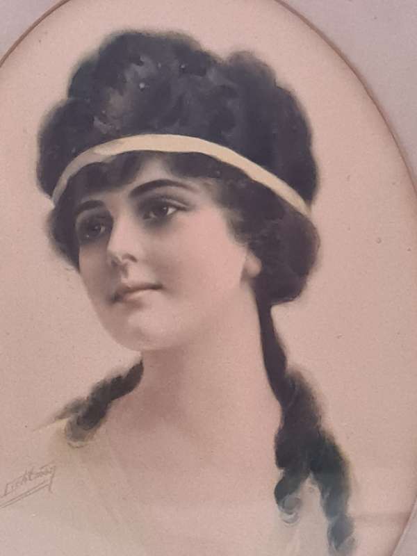 Victorian Artist B. Lichtman 1911: Print