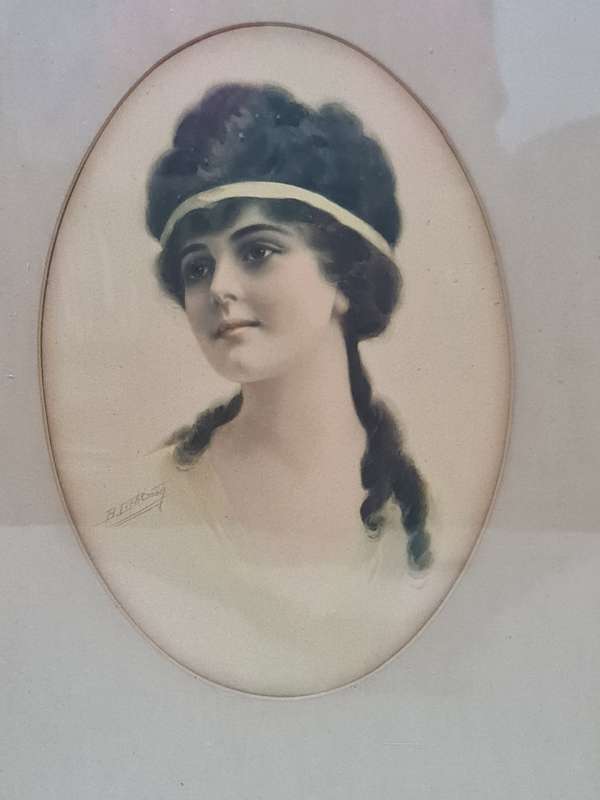 Victorian Artist B. Lichtman 1911: Print