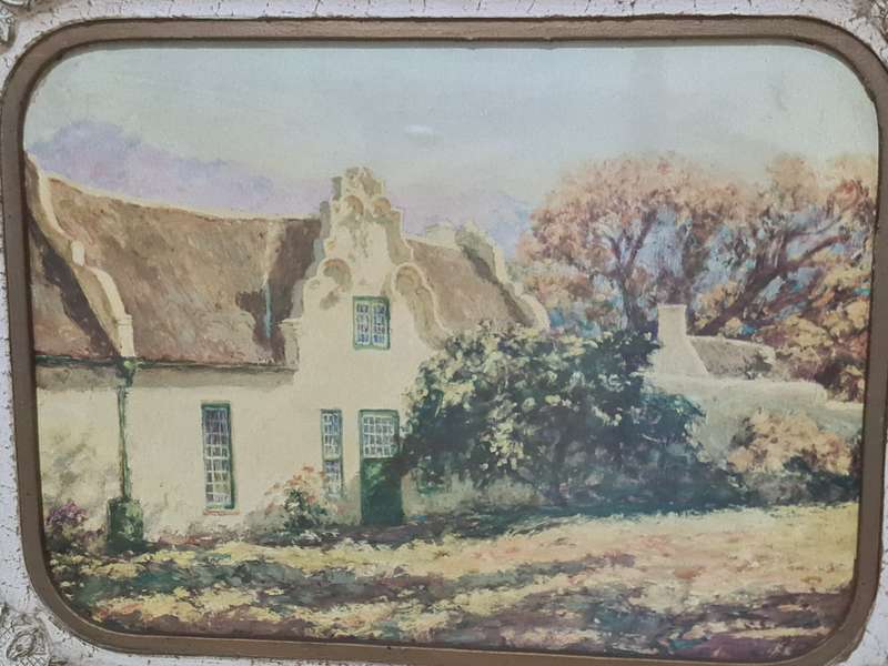 Vintage Frame with print