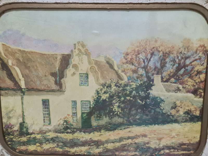 Vintage Frame with print