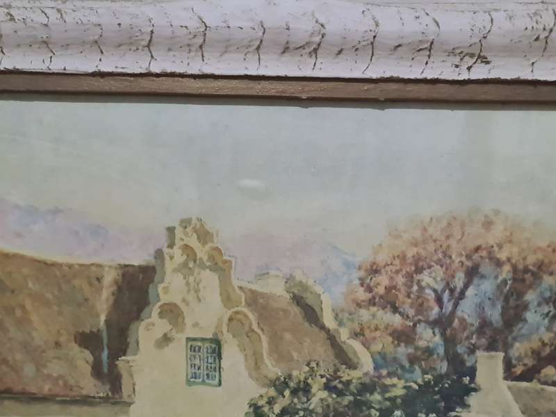 Vintage Frame with print