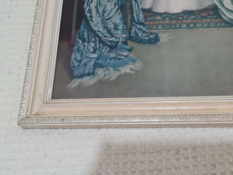 "Her First Ball Dress" Print. By Leonard Campbell Tayler