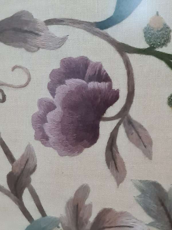 Vintage short and long stitch tapestry