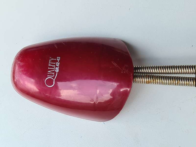 Vintage German Shoe Keepers Shoe Stretchers Plastic and Metal