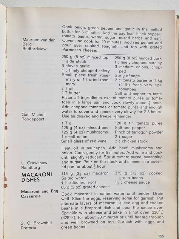 1955, American Everyday Cookbook