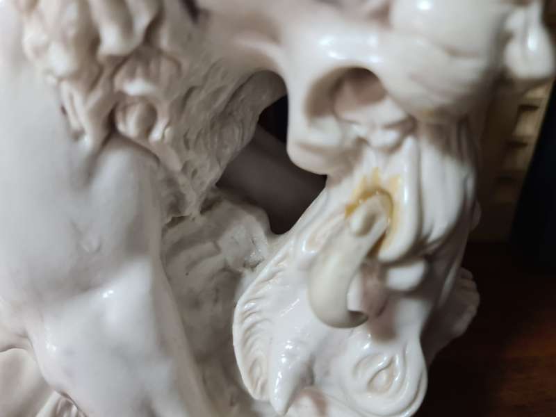 Resin Lion and Warthog