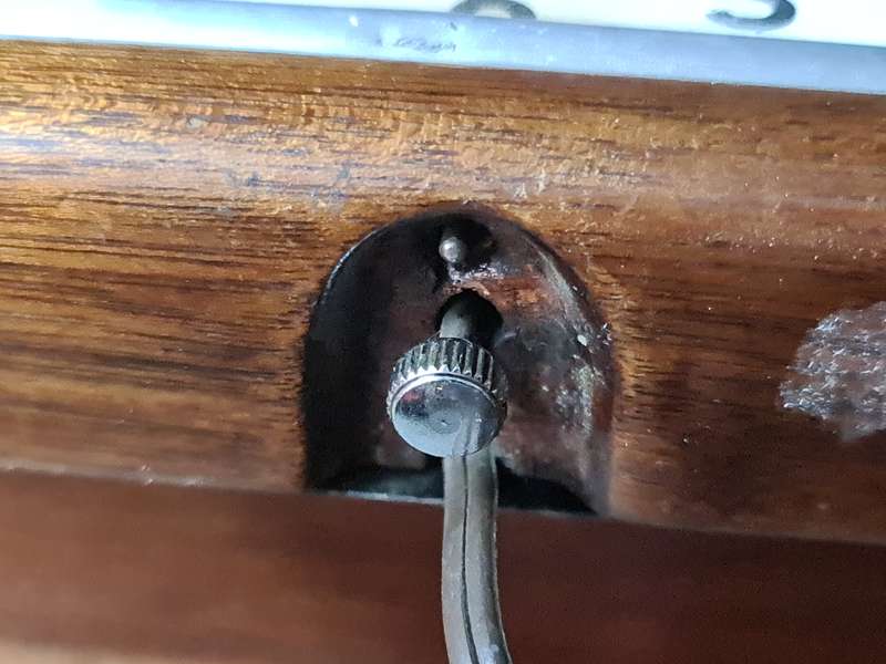 Electrical Wooden Westclox