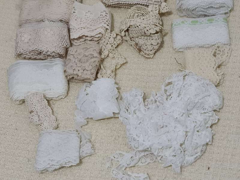 Mixed Vintage lace