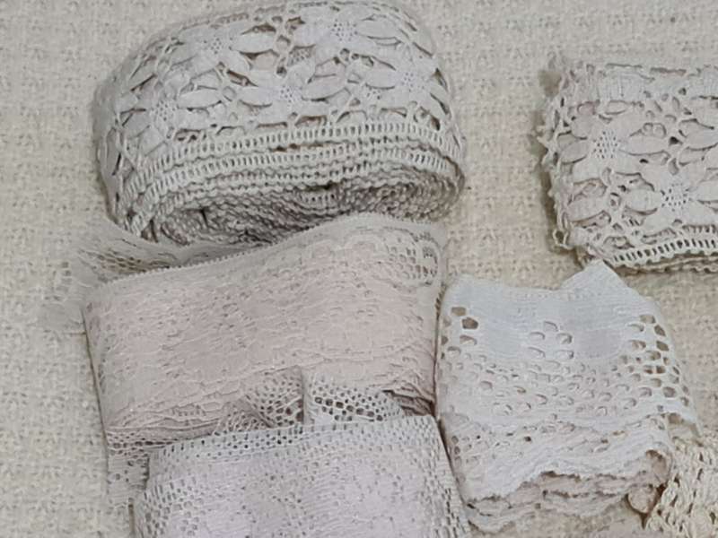 Mixed Vintage lace